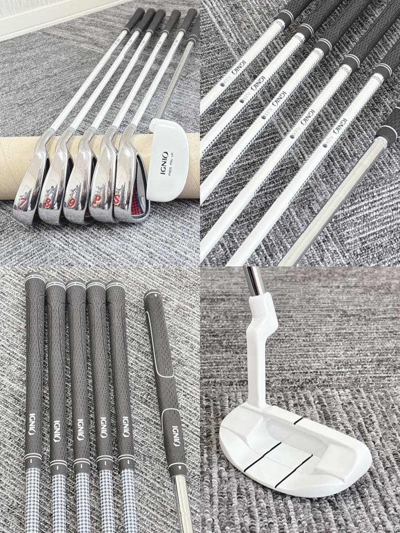 ほぼ未使用❗️超豪華❗️IGNIO 初心者 レディース 優しい ゴルフクラブセット