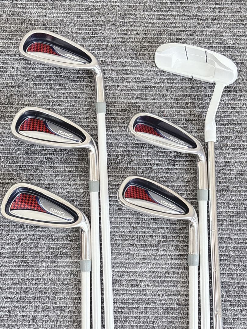 ほぼ未使用❗️超豪華❗️IGNIO 初心者 レディース 優しい ゴルフクラブセット