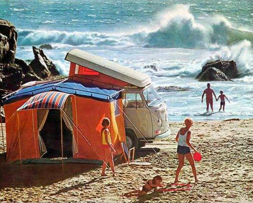 【激レア】ウエストファリアテント　ワーゲンバス　テント　キャンプ　ヴィンテージ