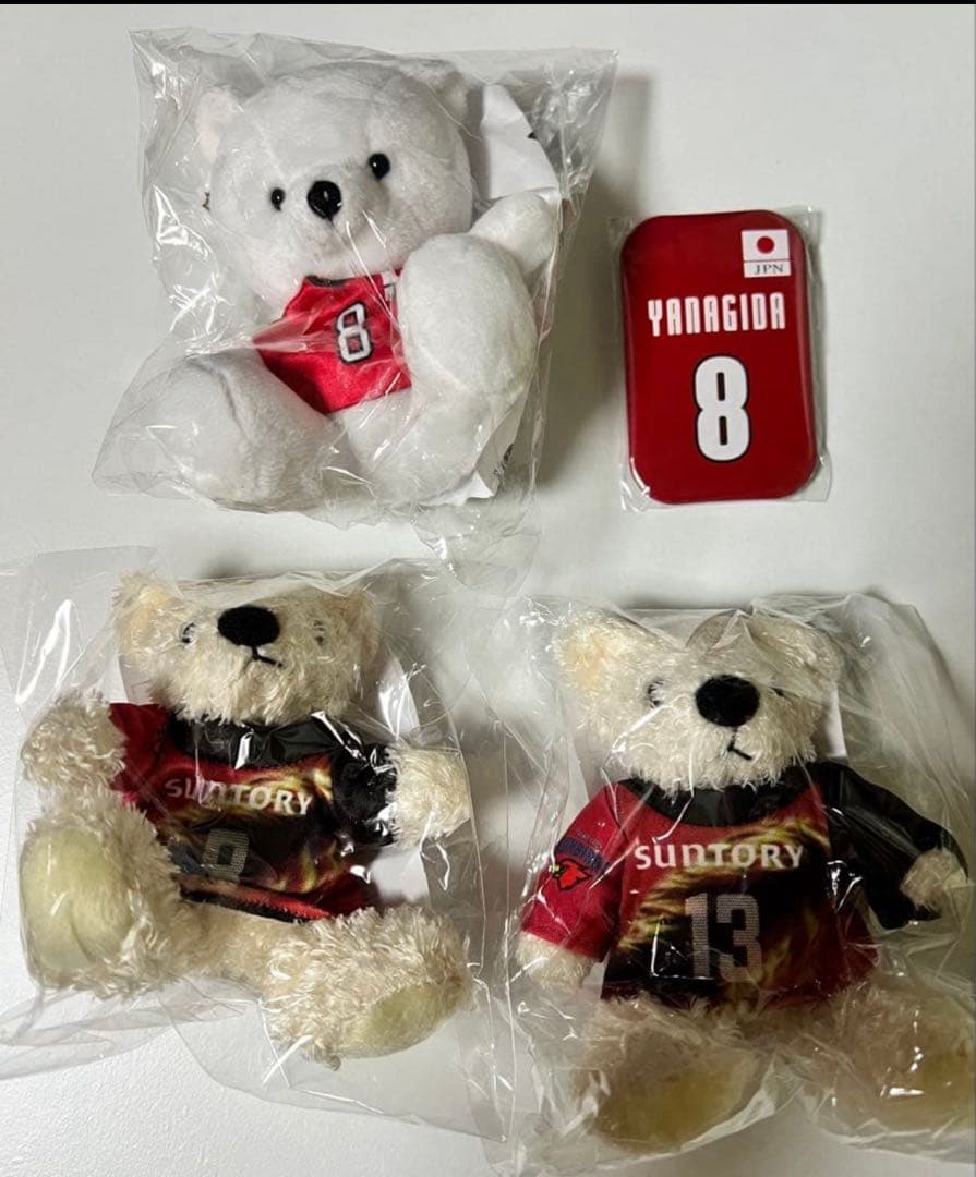 柳田将洋 選手 サントリーサンバーズ 龍神NIPPON ユニフォームベア セット