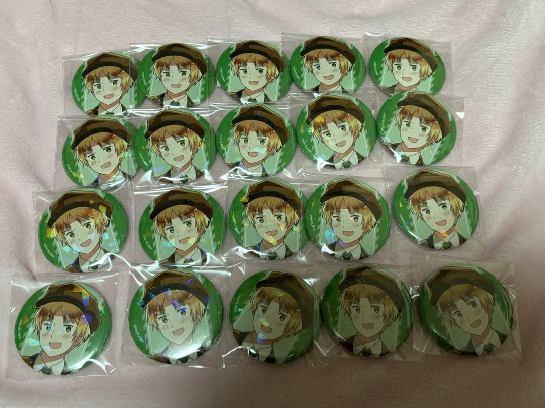 ヘタリア 郵便屋 缶バッジ イギリス 20点セット