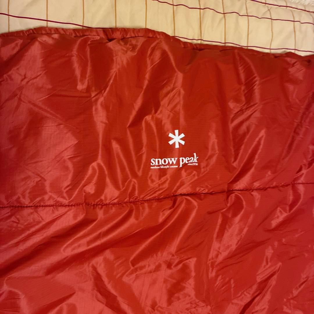 ［極美品］ スノーピーク　セパレートシュラフオフトンワイド　LX