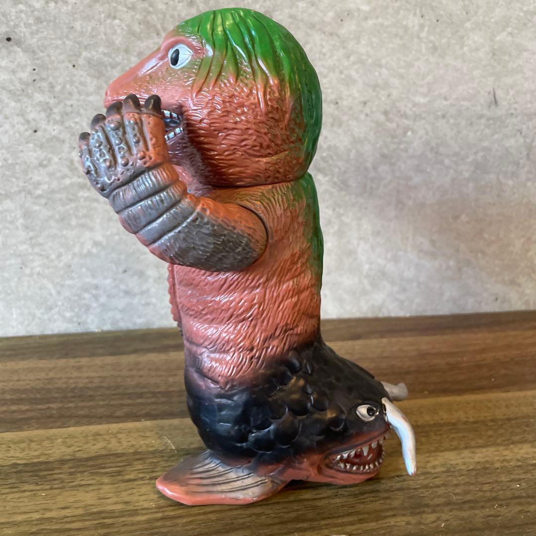 マスダヤ　スペクトルマン　モグネチュードンソフビ　当時物　落書き無し