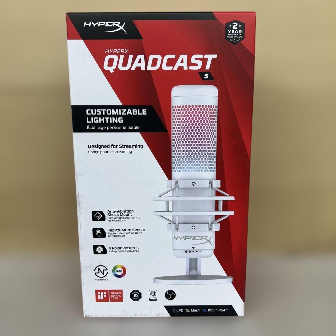 601238 HyperX QuadCast S スタンドアロンマイク
