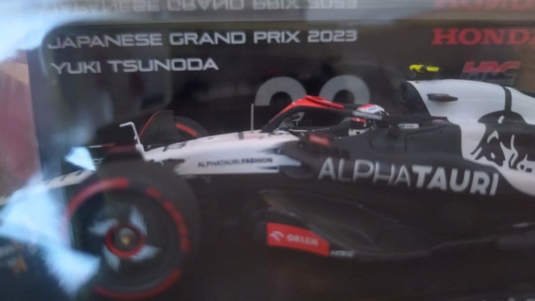 スパーク 1/43 アルファタウリ AT04 角田裕毅 日本GP 2023