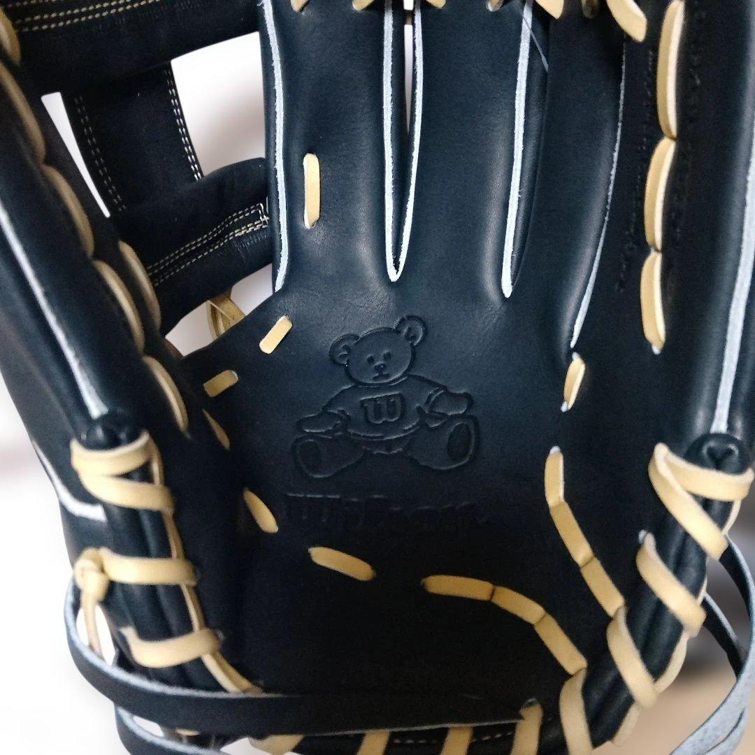 Wilson Staff 硬式グローブ Wブラック