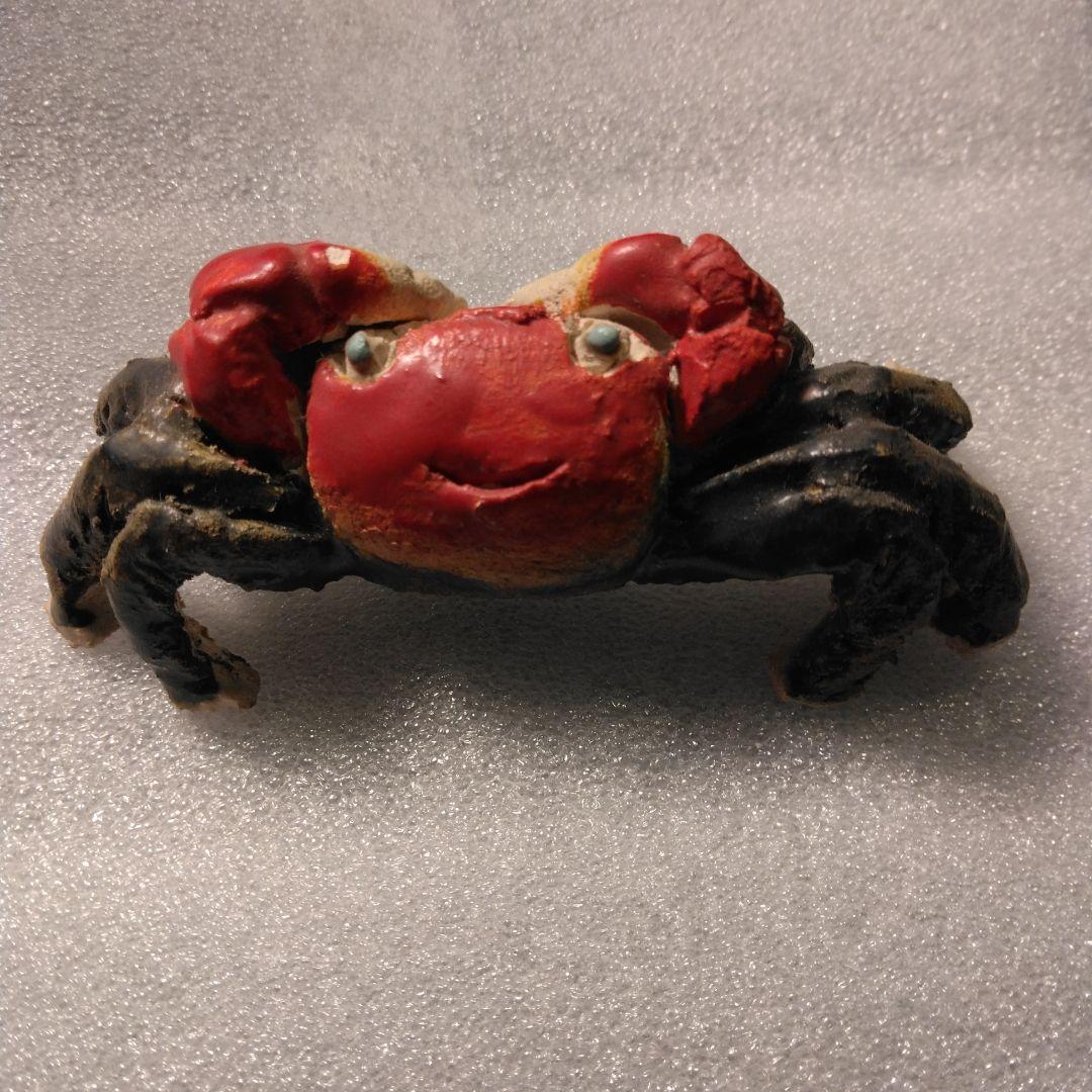 古い蟹　水月焼　楽山　二六