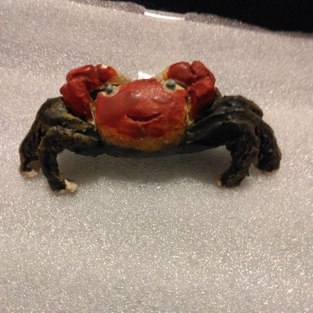 古い蟹　水月焼　楽山　二六