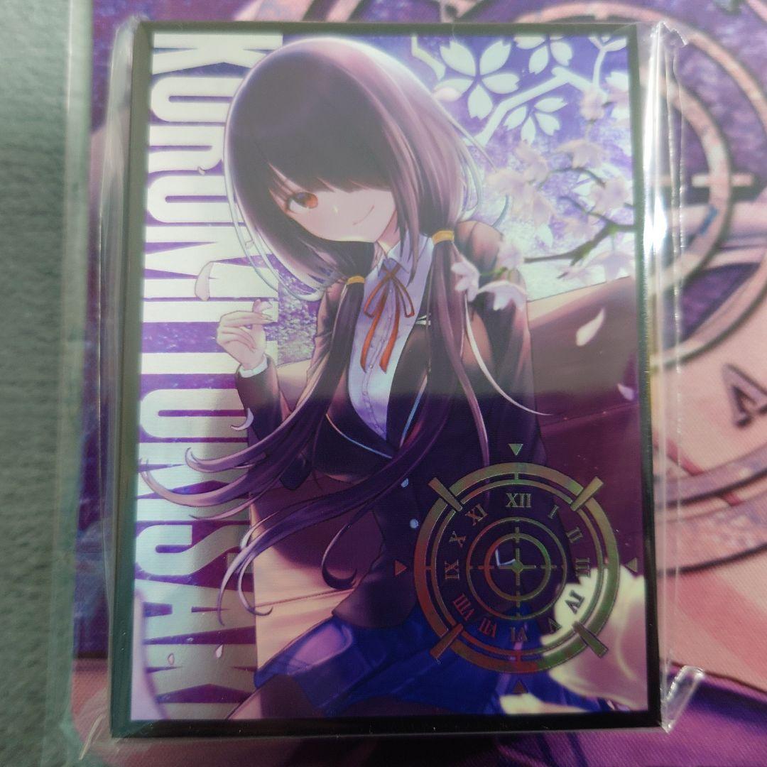 α1 デアラ 時計ロゴ&制服&目隠れ 時崎狂三 スリーブ&プレイマット