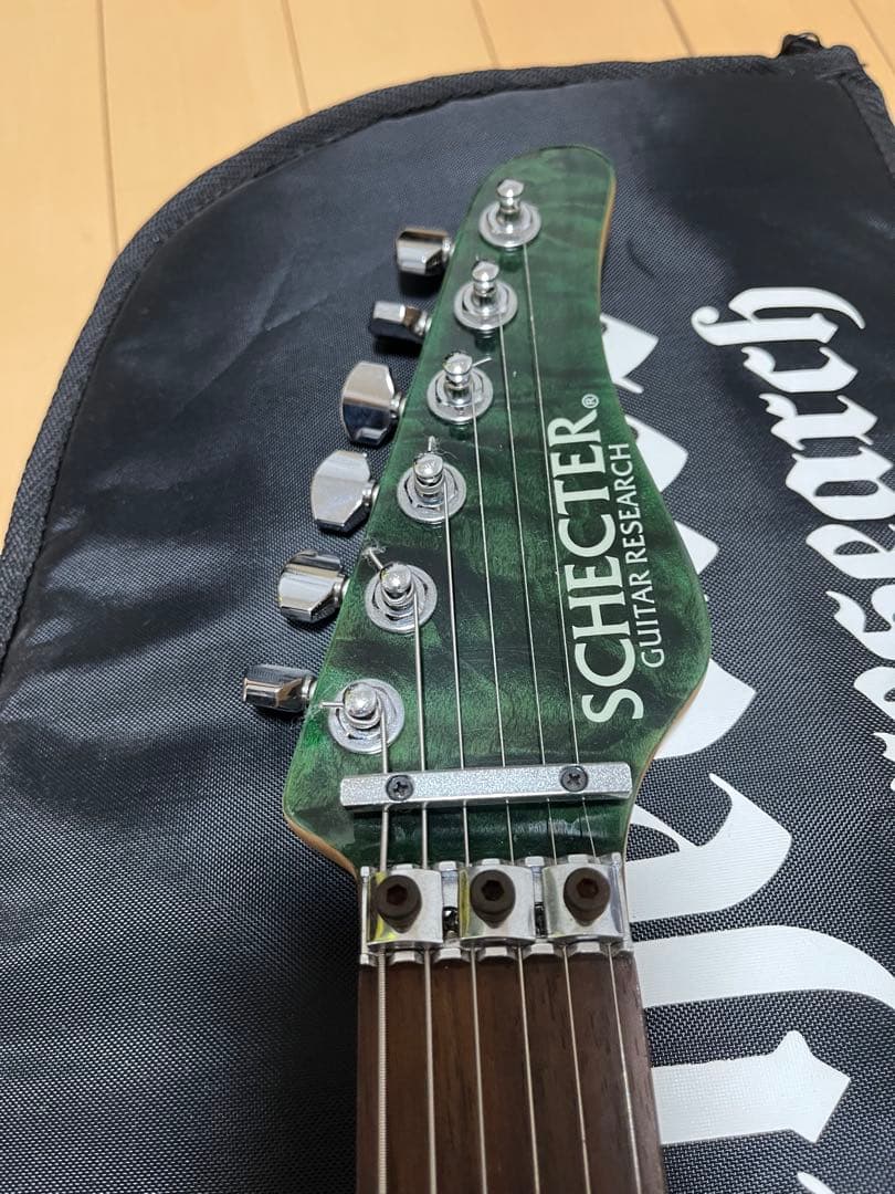ギター SCHECTER SD-2 See-thru Green