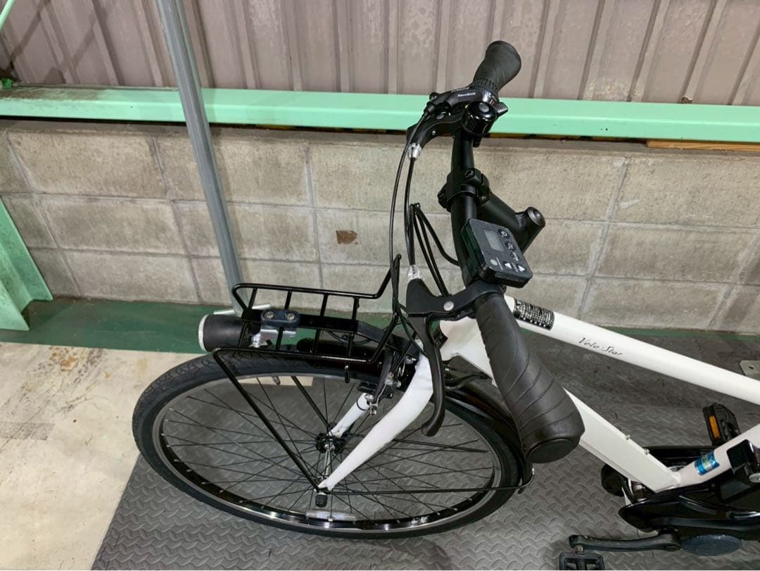 電動自転車 パナソニックVelo Star 700/38C ホワイト №6944