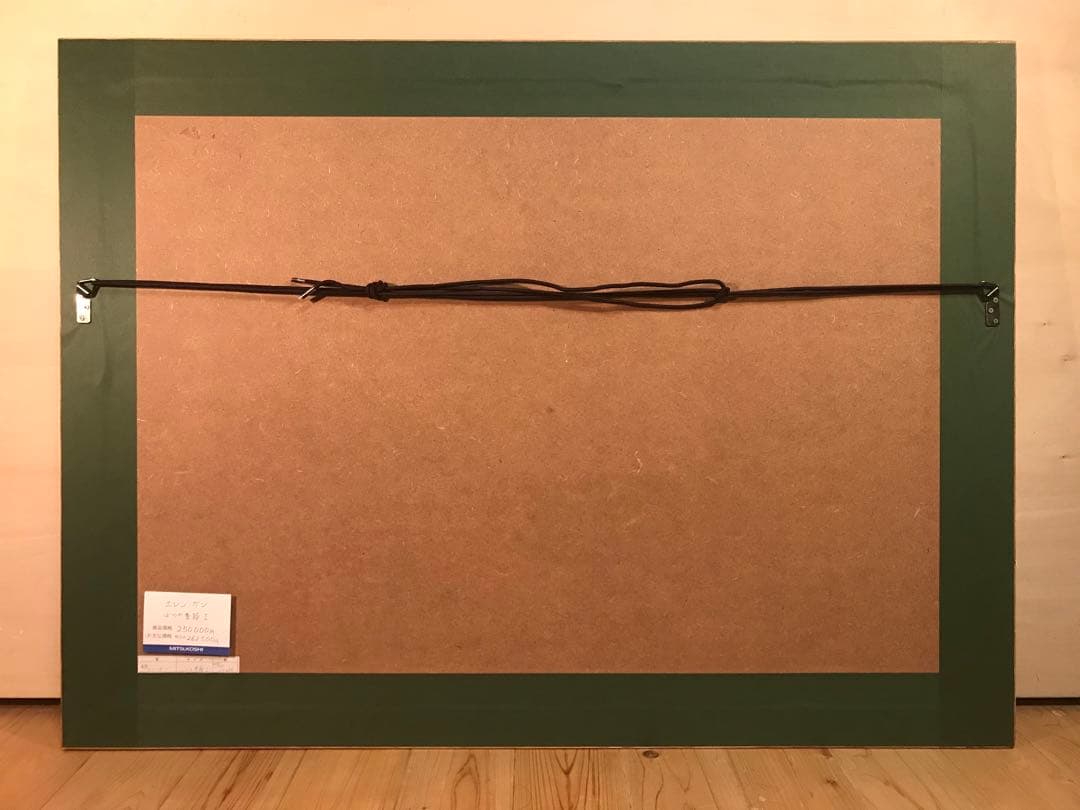 エレン・ガン　「バラの季節Ⅰ」　シルクスクリーン　直筆サイン・エディション有り