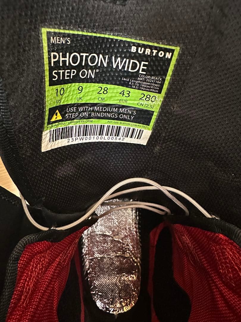 BURTON STEP ON ブーツ・ビンディングセット