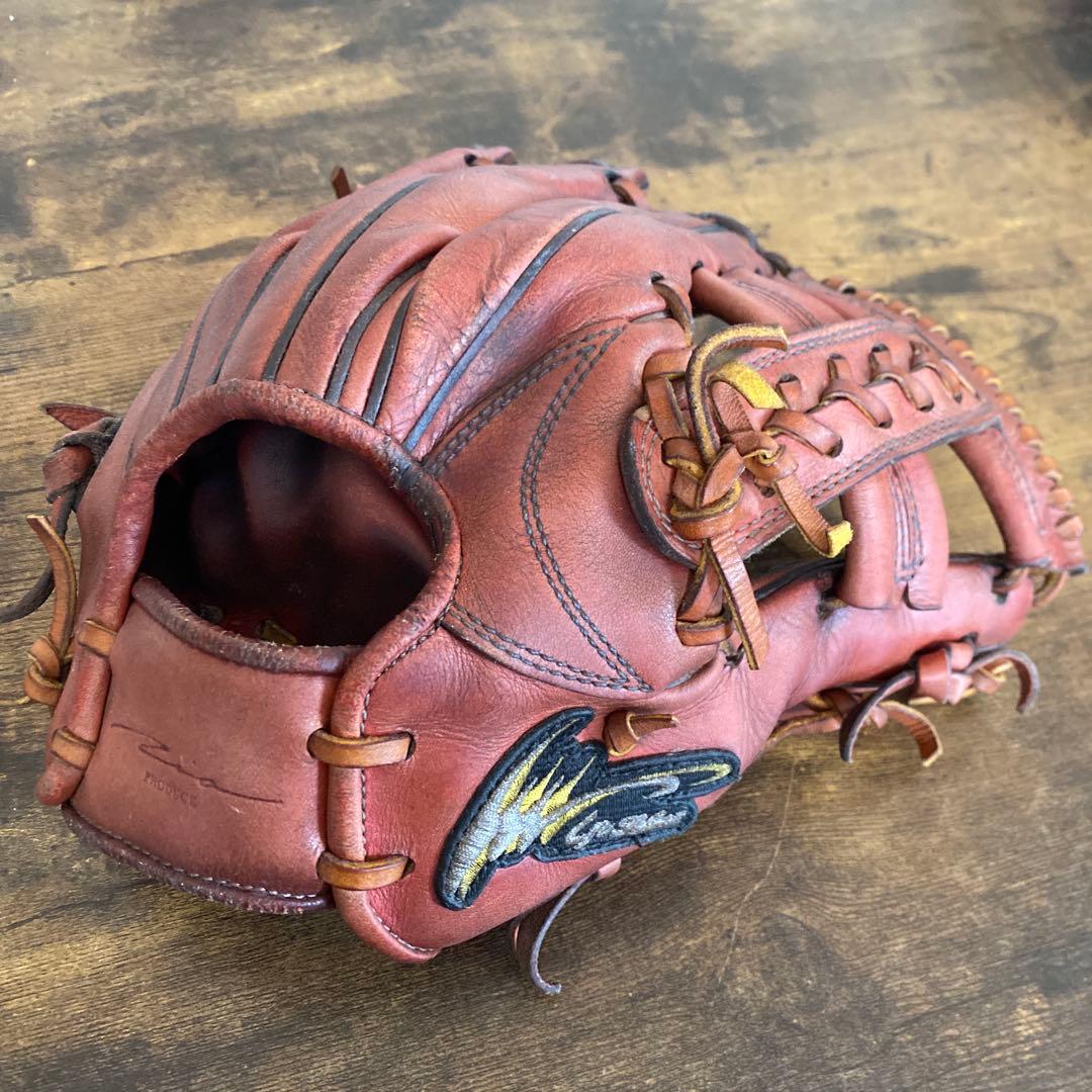硬式野球グローブ ブラウンレザー