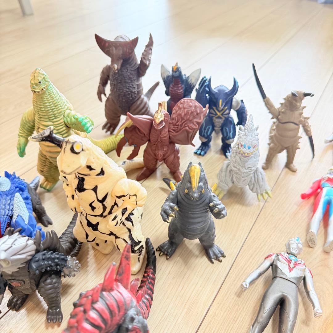 ウルトラマン 怪獣　ソフビ まとめ売り