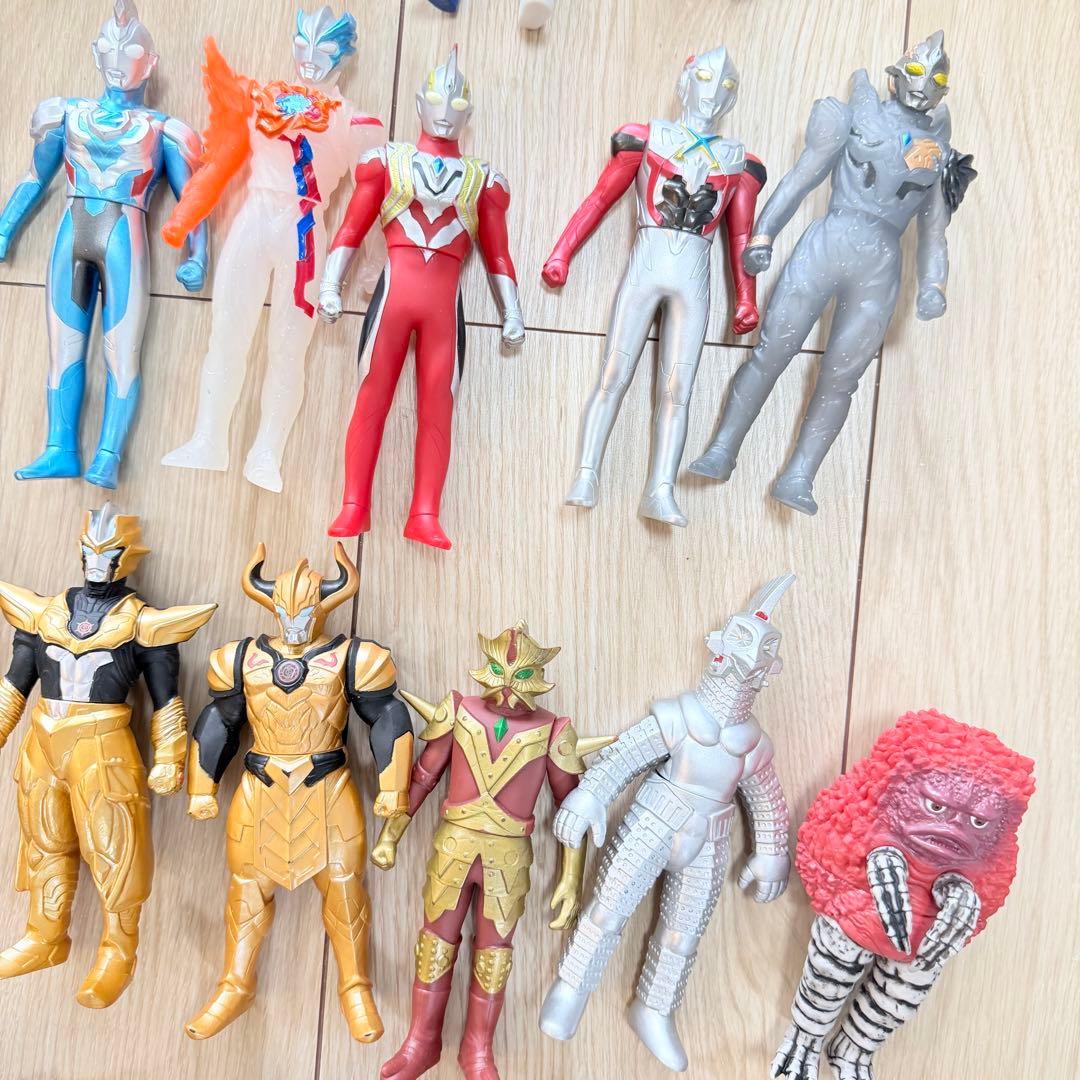 ウルトラマン 怪獣　ソフビ まとめ売り
