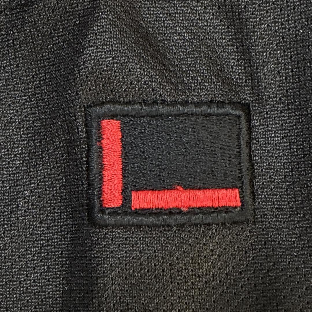 FUBU フブ ユニフォーム ゲームシャツ 刺繍ロゴ 黒 3XL ヒップホップ