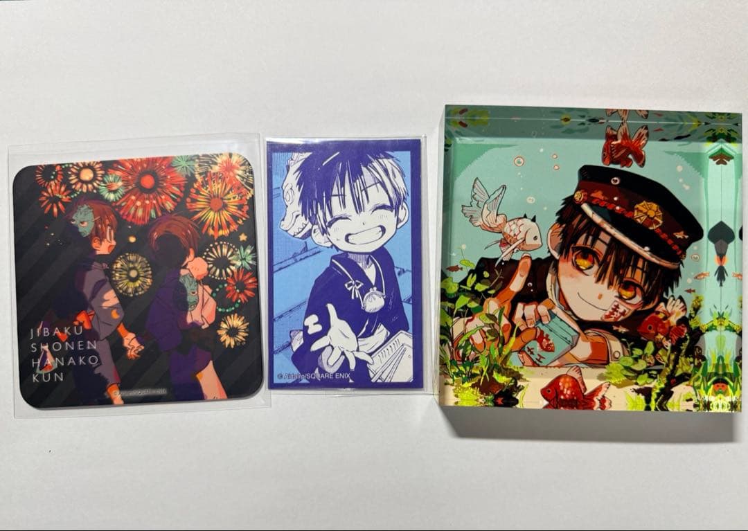 まとめ売り　地縛少年花子くん ゴーストホテル コースター 特典 アクリルブロック