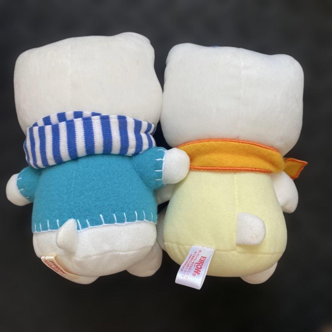 【ハローキティ】ぬいぐるみセット00年〜02年製　エイコー社