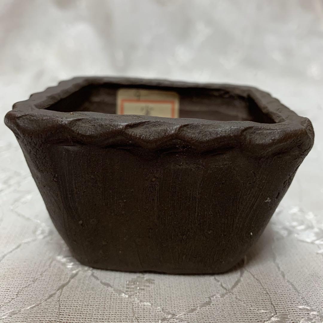 盆栽鉢　雀　正方　小さめ鉢