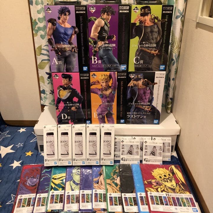 一番くじ　ジョジョの奇妙な冒険　コンプリート　フルコンプ　フィギュア　ジョセフ