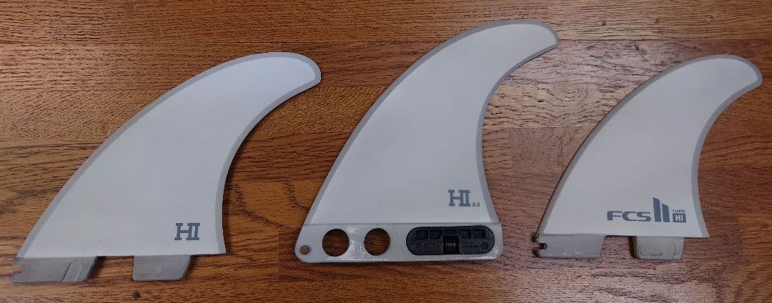 HARLEY ハーレー FCS II H1 サーフボードフィン 3枚セット