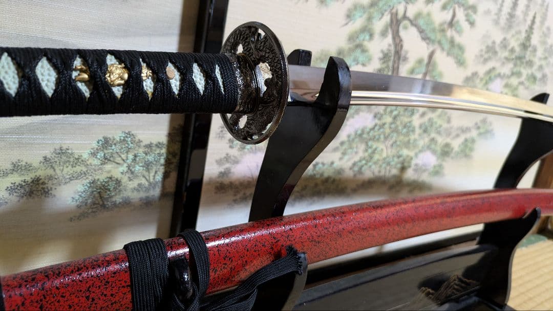 【値下げ】金属製 模造刀 陸奥守吉行