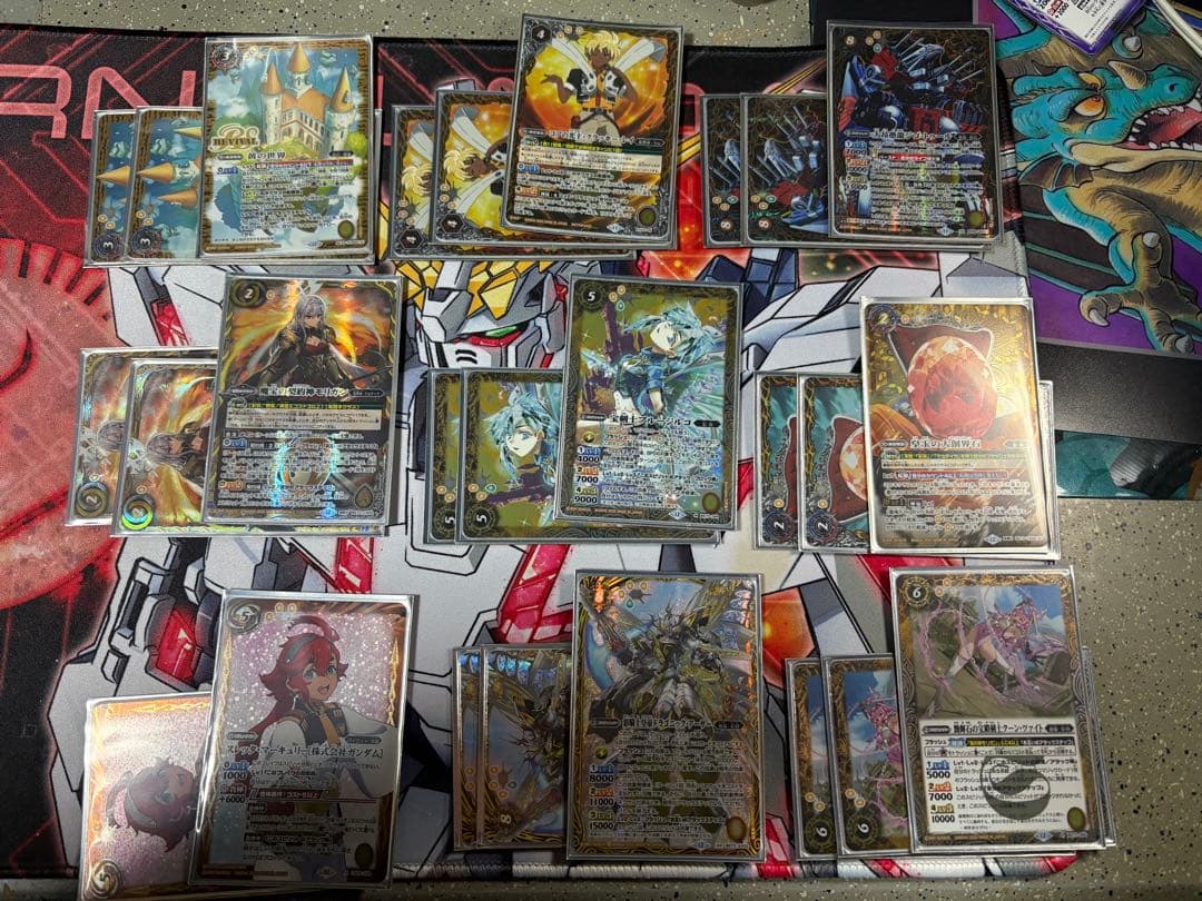 バトスピ モリガン 彩羽 デッキ スリーブ付