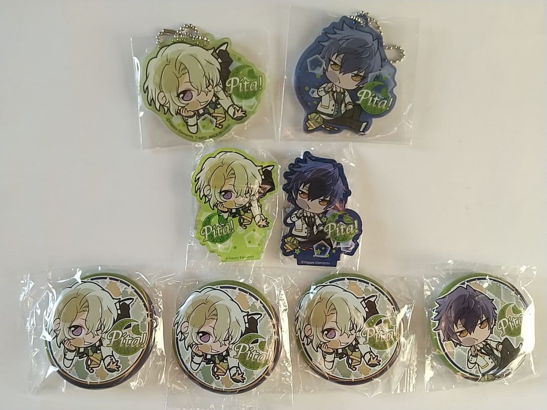 あんスタ ぴたでふぉめ アクキー アクスタ 缶バッジ 日和 ジュン Eve