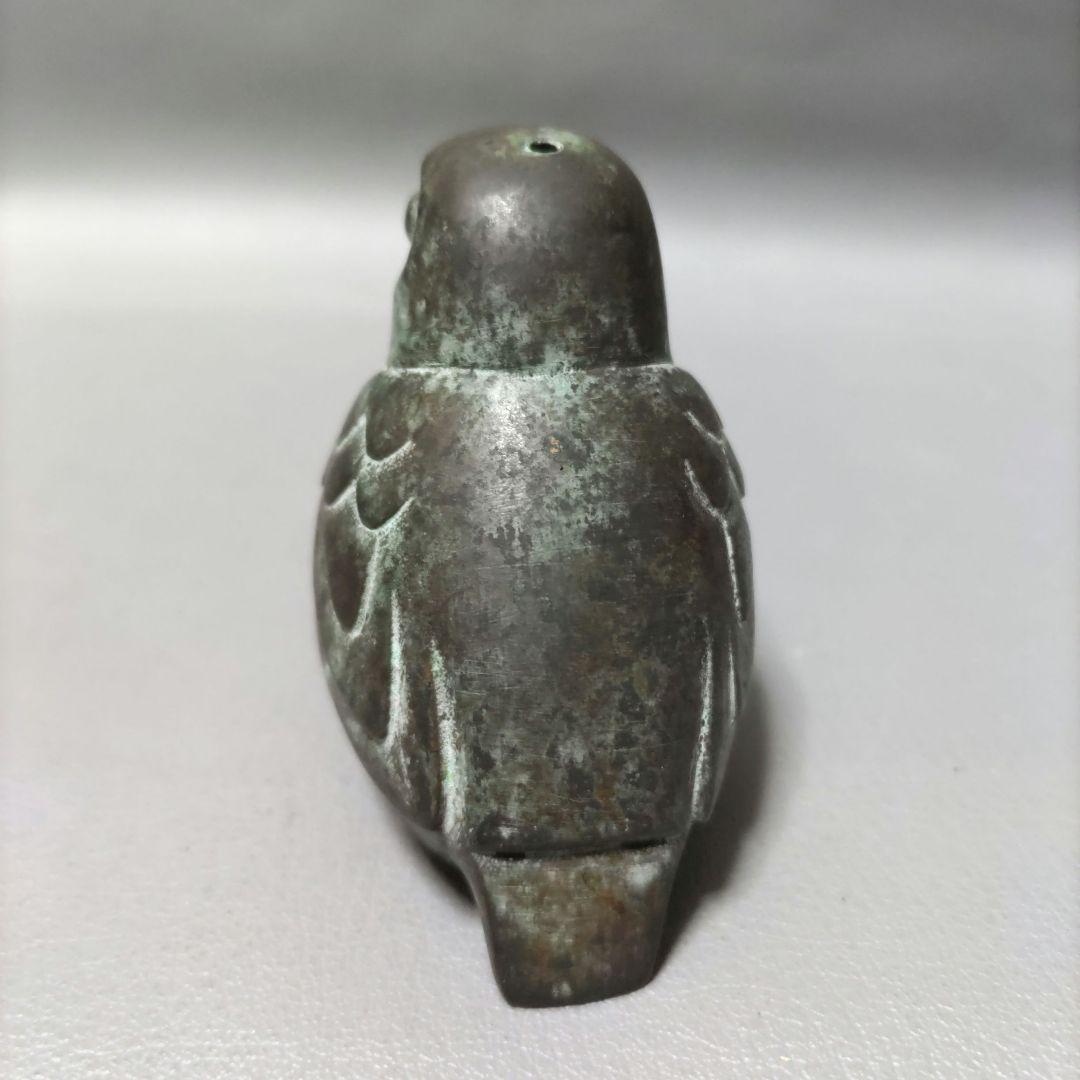 かわせみ水滴 　鋳銅製