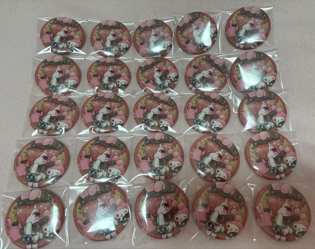 地縛少年花子くん ミツバ サンリオ DOLLYMIX 缶バッジ デフォ 25点