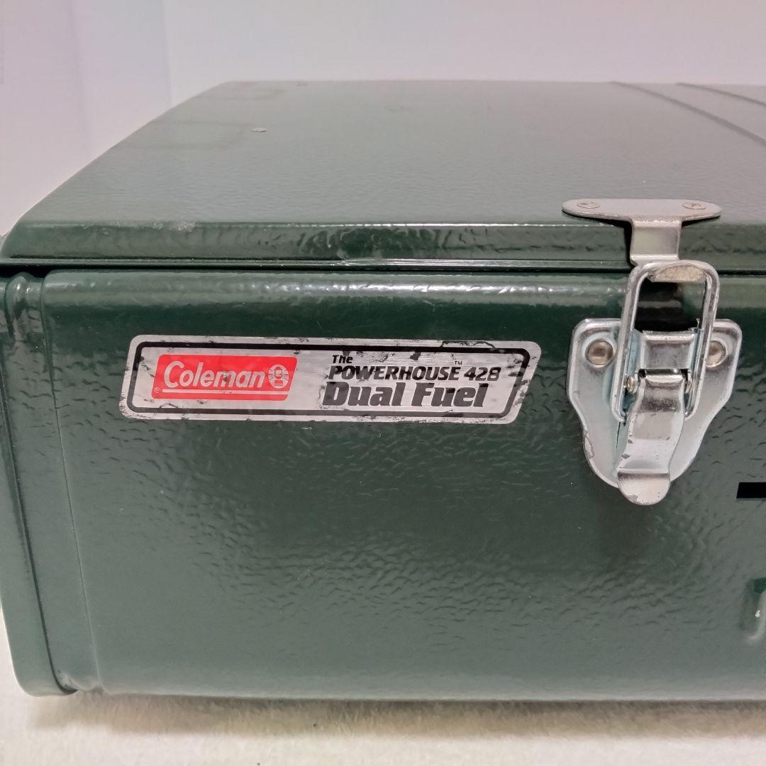 【美品】Coleman コールマン428　スリーバーナー　コンロ