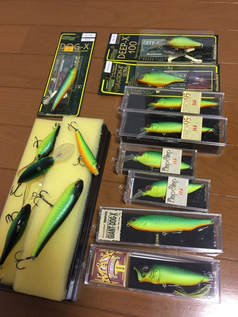 お値段交渉OK メガバス マットタイガーセット