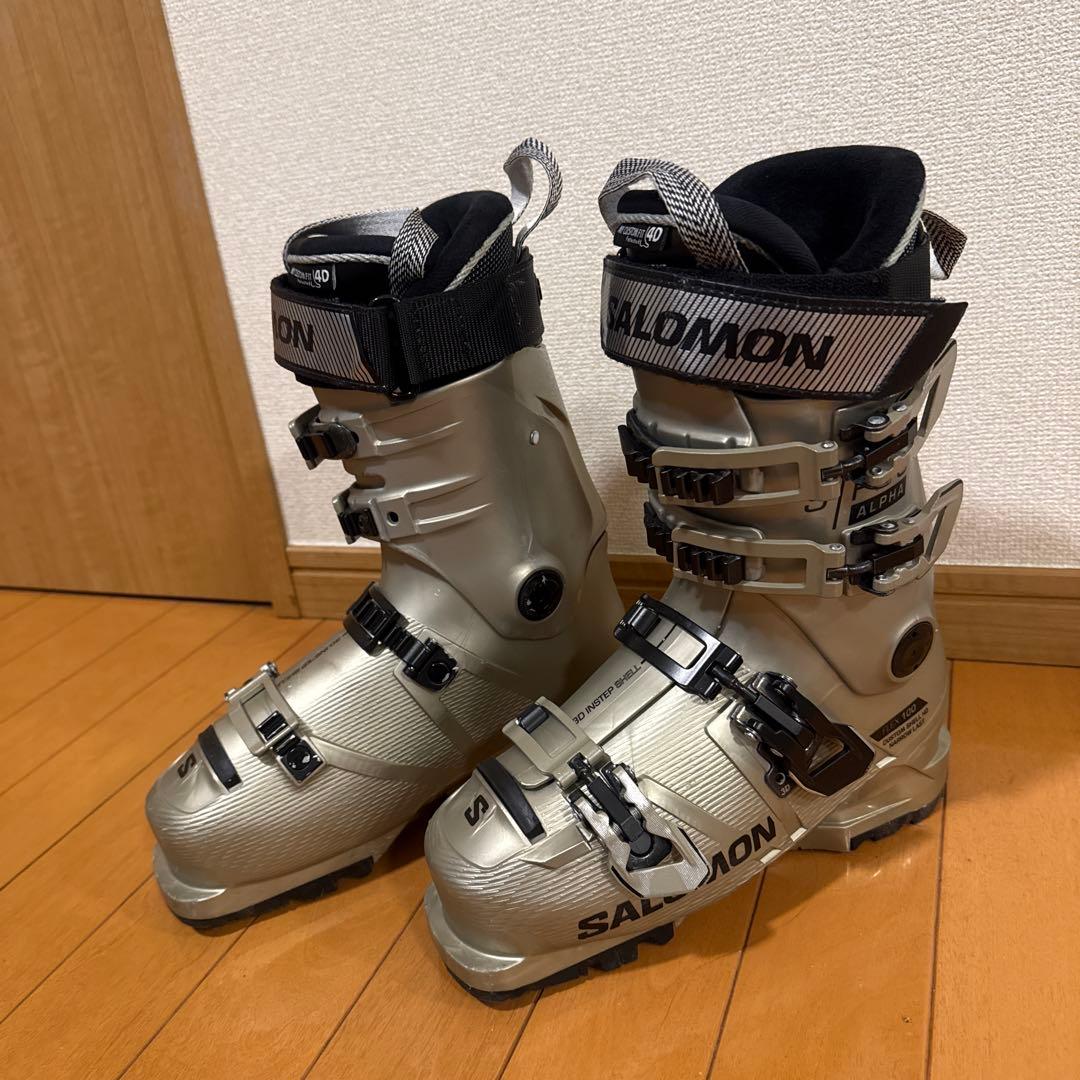 SALOMON 100 S/PRO ALPHA スキーブー 23/23.5
