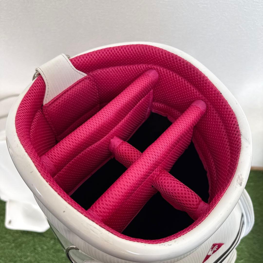 le coq sportif キャディバッグ ホワイト