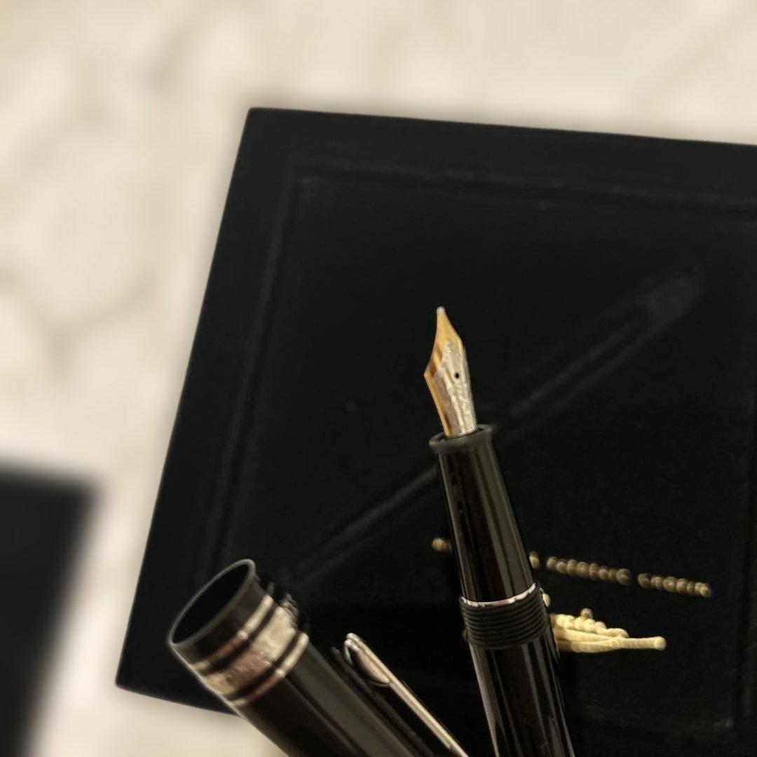 美品 モンブラン ショパン マイスターシュテュック 万年筆 14K CD付