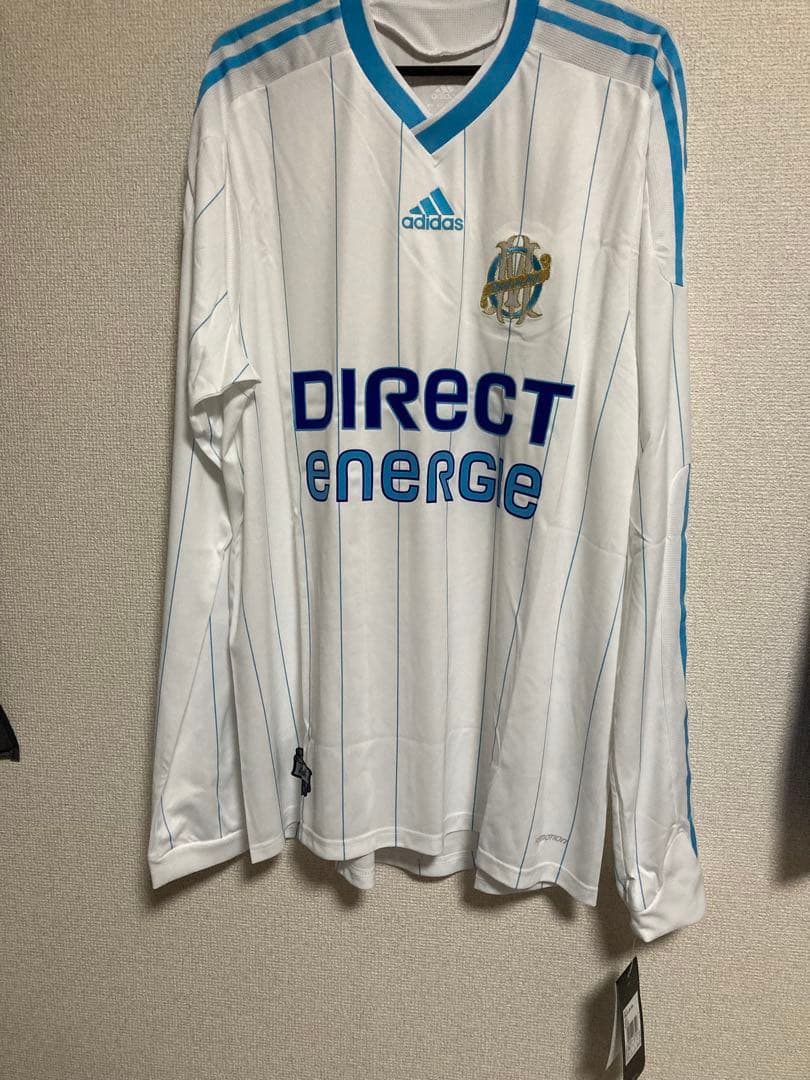 adidas マルセイユ　長袖ユニホーム　US XLサイズ 未使用品