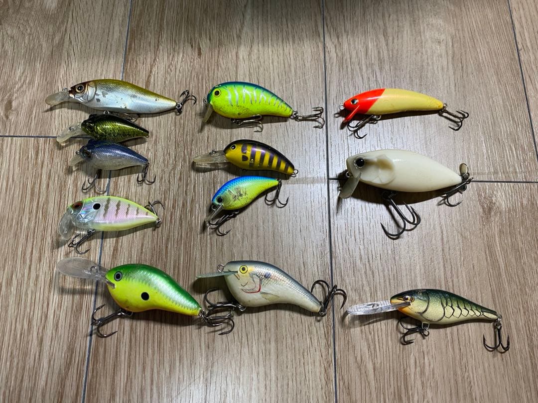 バス釣り引退 セットハードルアーまとめ売り デプス ジャッカル メガバス ラパラ