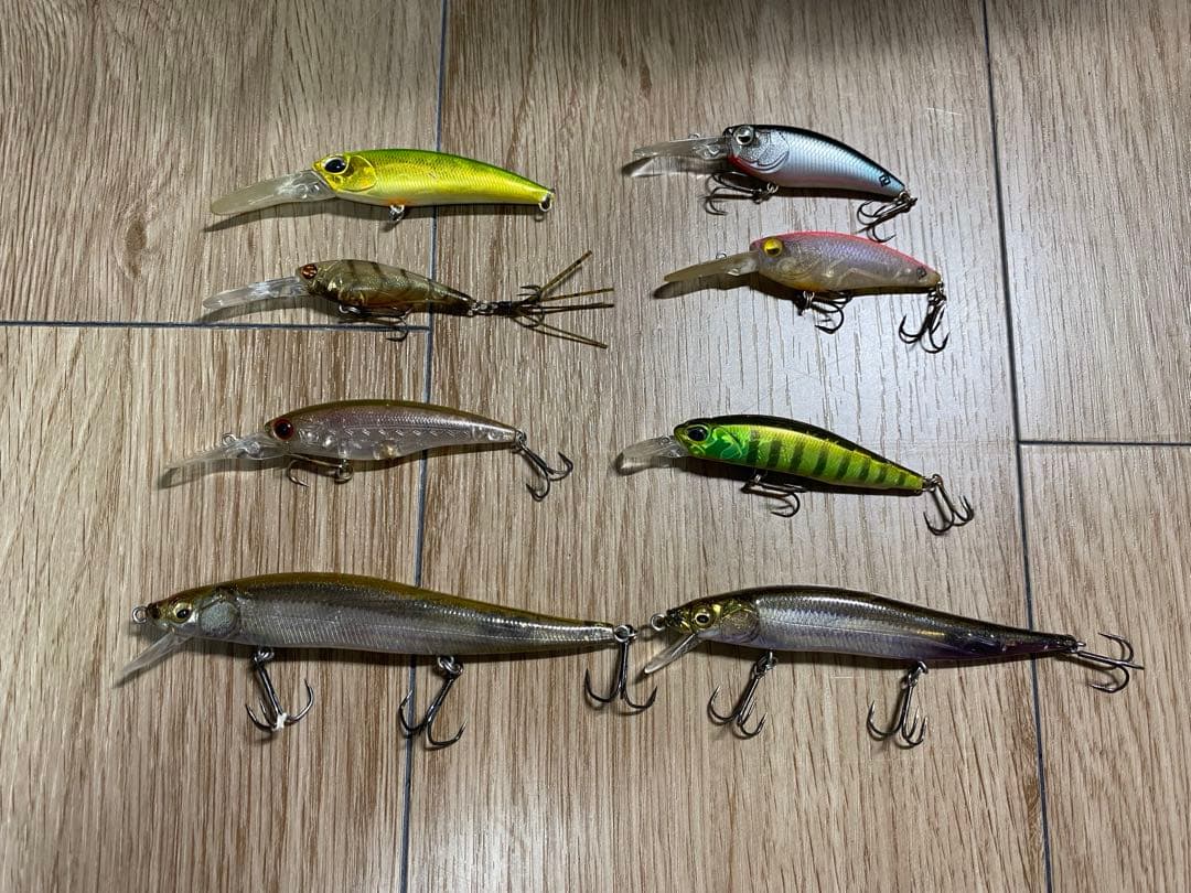 バス釣り引退 セットハードルアーまとめ売り デプス ジャッカル メガバス ラパラ