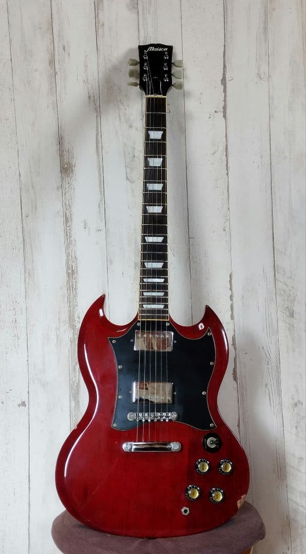 Maison SG セットネックの安ギター