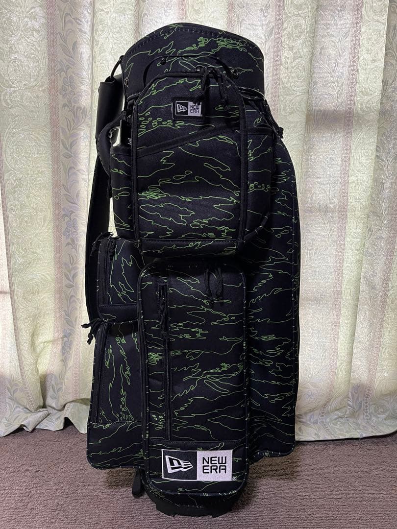 NEW ERA★ニューエラ★9.0型★タイガーストライプグリーンカモ★中古良品★