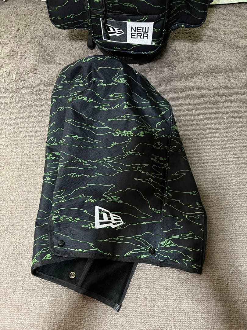 NEW ERA★ニューエラ★9.0型★タイガーストライプグリーンカモ★中古良品★