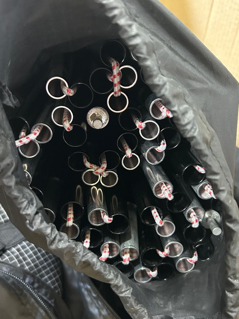 ⑥【訳ありUSED】大型シェルターテント 幅465CM高220CM