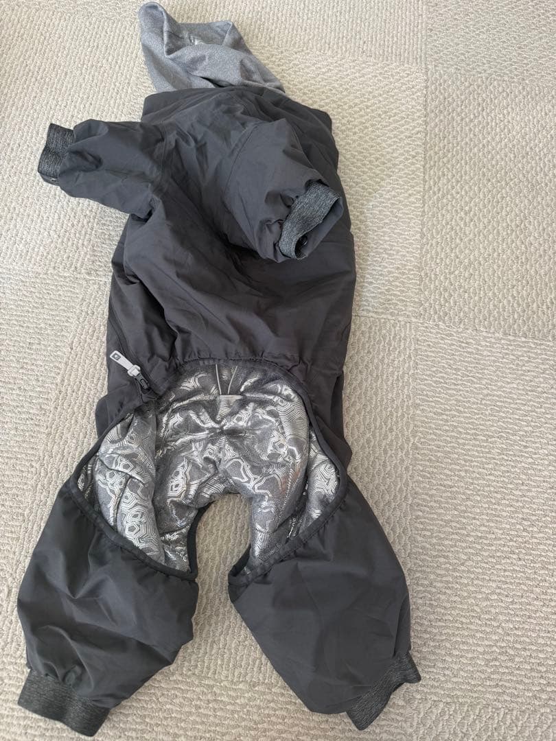 フルッタ エクストリームオーバーオール犬用防寒オーバーオール (グレイ４５Ｍ)