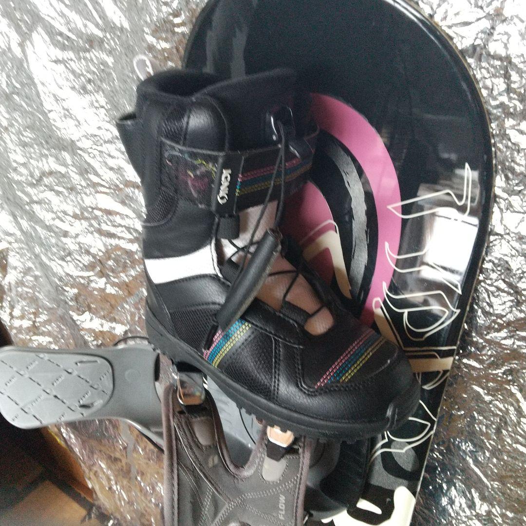 Flow タイプオフ ビンディング グレー！３点セット