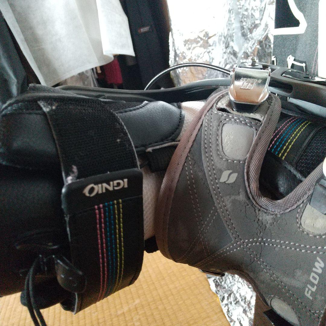 Flow タイプオフ ビンディング グレー！３点セット