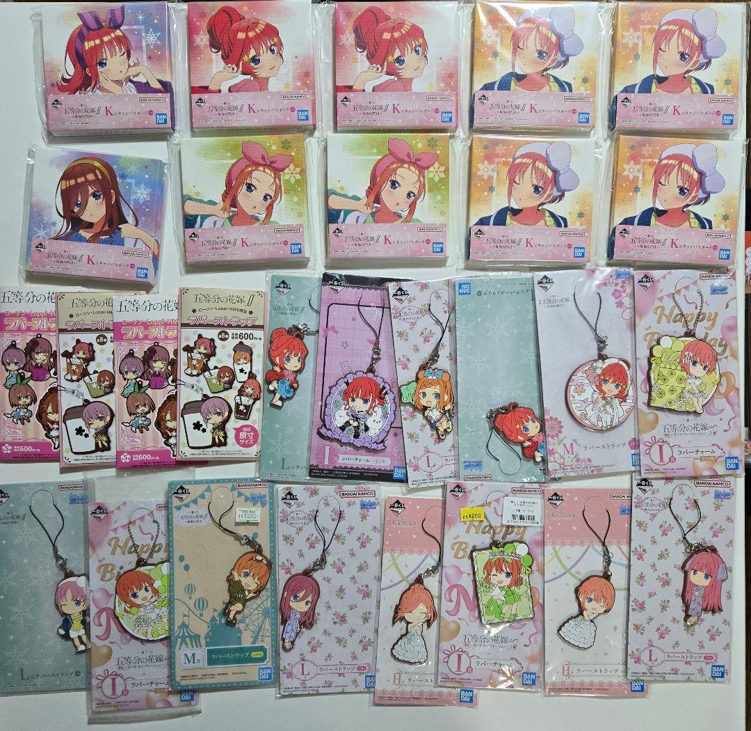 アニメグッズ　キャラクターグッズ　五等分の花嫁　まとめ売り
