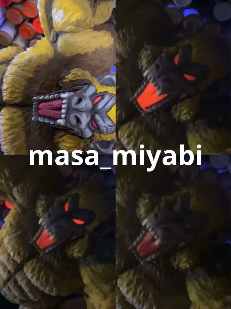 一番くじドラゴンボール　ラストワン賞 黄金大猿 二次元　リペイントフィギュア