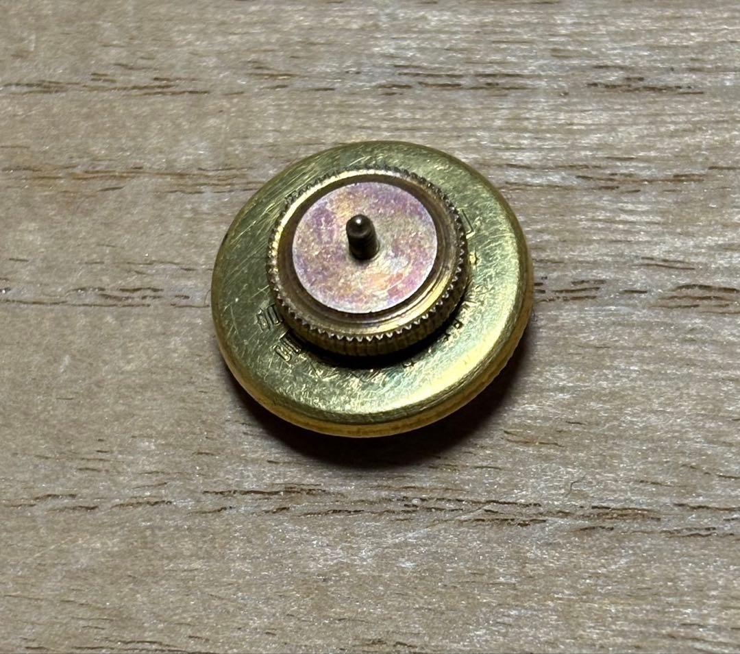 古い 消防協会のバッチ 純金製 24K アンティーク雑貨