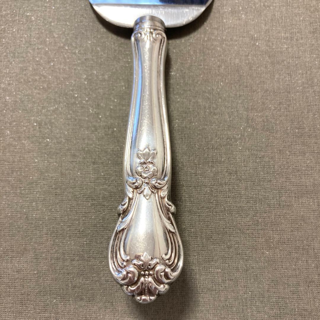 ケーキサーバー　純銀　スターリングシルバー アンティーク